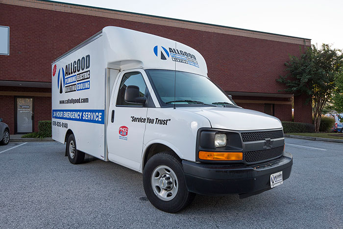 Allgood Home Services Truck